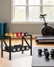 Load image into Gallery viewer, FHXZH 2-Tier Dumbbell Rack Stand Only - Small Weight Rack for Home Gym