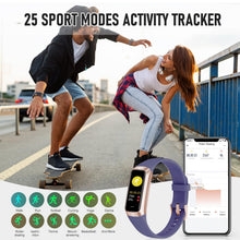 Load image into Gallery viewer, Bakoor Fitness Tracker, Fitness Watch (Metallic Purple)