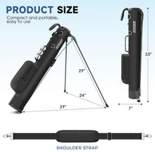 Load image into Gallery viewer, Findway Golf Stand Bag, Small Golf Bag for The Driving Range, Par 3 and Executive Courses, Lightweight Golf Club Carry Bag with Ball Holder and Pockets for Men Women