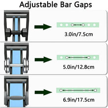 Load image into Gallery viewer, Kolovbe 20 IN Dumbbell Storage Rack, Weight Rack for Dumbbells, 2 Tier Adjustable Kettlebell Rack Shelf Weight holder for Home Gym Heavy-Duty 250LB Space-Saving (Rack Only)