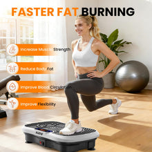 Load image into Gallery viewer, AXV Vibration Plate Fitness Platform Exercise Machine Vibrating Shaking Full Body Shaker Workout Vibrate Stand Shake Board Sport for Weight Loss Fat Burner for Gym Home Office
