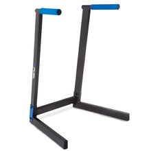 Load image into Gallery viewer, Fuel Pureformance Bodyweight Training Dip Station Black/Blue