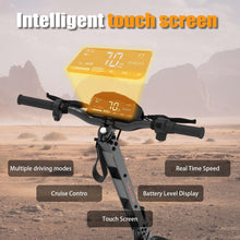 Load image into Gallery viewer, Electric Scooter for Adults with Seat, 47 Miles Range, 43MPH Speed 2000W Powerful Motor, 11" Off-Road Tires with 264 Lbs MAX Load