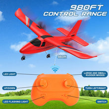 Load image into Gallery viewer, HRZPACT RC Airplane, 2.4GHZ Remote Control Airplane 2CH RC Plane, Hobby RC Airplanes Toy