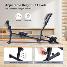 Load image into Gallery viewer, Sportneer Foldable Rowing Machine for Home