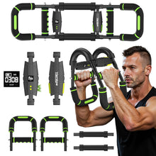 Load image into Gallery viewer, Vlangs Twister Arm Trainer for Men, Adjustable Chest Workout Equipmentwith LED Timer-Green