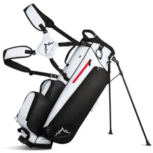 Load image into Gallery viewer, uniHimal 8-Way Lightweight Walking Golf Stand Bag for Men Women Black White