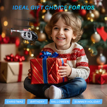 Load image into Gallery viewer, SIMREX RC Helicopter Toy for Kids & Beginners – Altitude Hold, 2 Speeds, Rechargeable with 2 Batteries, Indoor/Outdoor Hands-on Play, Ideal Gift for Boys Girls (Silver)