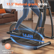 Load image into Gallery viewer, Niceday Elliptical Exercise Machine, Elliptcal Machine for Home, 15.5IN Stride Elliptical Machine, Elliptcal Training Machine with 16 Level Resistance, 400LBS Loading Capacity