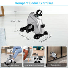 Load image into Gallery viewer, Mini Exercise Bike (Silver)