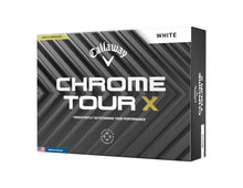 Load image into Gallery viewer, Callaway Golf Chrome Tour X Golf Balls (White)