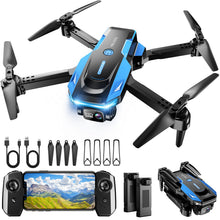 Load image into Gallery viewer, Drone with 1080P Camera - Foldable Remote Control Quadcopter with Gesture Control