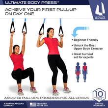Load image into Gallery viewer, XL Doorway Pull Up Bar and Strap System