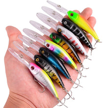 Load image into Gallery viewer, Aorace 43pcs Bass Fishing 56pcs Lures Kit Set Topwater Hard Baits Minnow Crankbait Pencil VIB Swimbait for Bass Pike Fit Saltwater and Freshwater