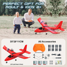 Load image into Gallery viewer, HRZPACT RC Airplane, 2.4GHZ Remote Control Airplane 2CH RC Plane, Hobby RC Airplanes Toy