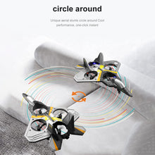 Load image into Gallery viewer, V17 Remote Control Plane, 2.4Ghz Foam RC Airplanes Jet Fighter Stunt RC Airplane with Spinning Drone
