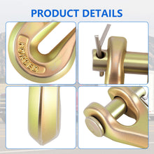 Load image into Gallery viewer, Moafaye 3/8" Chain Hook, Clevis Grab Hooks for Truck, Trailer, Fishing Boat