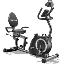Load image into Gallery viewer, Recumbent Exercise Bike for Home Use, Quiet Recumbent Stationary Bikes -Silver