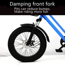 Load image into Gallery viewer, Fat Tire Trikes Adult Tricycle 7 Speed 20 Inches, Black Fat Tire 3 Wheel Bike for Adult with Wider Seats for Women, Men