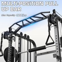 Load image into Gallery viewer, DONOW Smith Machine with Weight Stacks, Cast Iron Weight Plates 240lbs