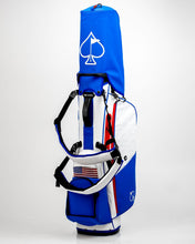 Load image into Gallery viewer, Pins & Aces Player Preferred Golf Bag - Premium Design, Lightweight Golf Bag with Stand - Velvet-Lined 14-Way Club Divider System (USA)