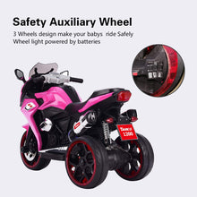 Load image into Gallery viewer, Girls Motorcycle,Ride on Motorcycle, TAMCO Children Battery Motor Bikes Rechargeable 3 Wheels Ride on Kids Electric Motorcycle with Light Wheels