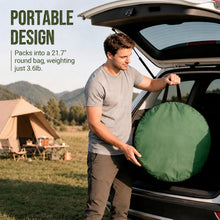 Load image into Gallery viewer, WolfWise Pop Up Shower Tent for Camping Essentials, Compact & Lightweight