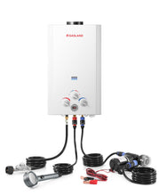 Load image into Gallery viewer, GASLAND Portable Tankless Water Heater with Water Pump | 2.64GPM 10L