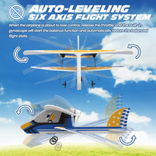 Load image into Gallery viewer, RC Plane, 2.4GHZ Remote Control Airplane W/ 3 Batteries & 6-axis Gyro Stabilizer