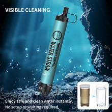 Load image into Gallery viewer, Lormandy Ultralight Portable Water Filter Straw