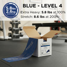 Load image into Gallery viewer, THERABAND Resistance Band 25 Yard Roll, Extra Heavy Blue Non-Latex Professional Elastic Bands