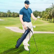 Load image into Gallery viewer, Findway Golf Stand Bag, Small Golf Bag for The Driving Range, Par 3 and Executive Courses, Lightweight Golf Club Carry Bag with Ball Holder and Pockets for Men Women