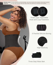 Load image into Gallery viewer, FeelinGirl Women Corset Waist Trainer Belt Tummy Control Waist , Workout Body Shaper Black 3XL