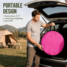 Load image into Gallery viewer, WolfWise Pop Up Shower Tent for Camping Essentials, Compact & Lightweight
