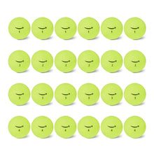Load image into Gallery viewer, Amazon Basics Core Soft Golf Balls, Low Compression, Side Stamp Alignment, 24-Pack, Yellow