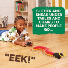 Load image into Gallery viewer, Remote Control Centipede Toy for Kids – RC Giant with LED Eyes – Electronic Arthropod Animal & Fast Moving Legs