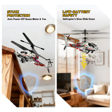 Load image into Gallery viewer, XIKOTEC RC Helicopter, Remote Control Helicopter Toy for Kids (Silvery)