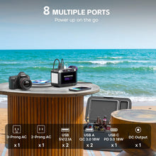 Load image into Gallery viewer, MARBERO 172Wh Solar Generator with Panels Included Solar Panel Kit 40W