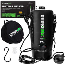 Load image into Gallery viewer, Rhino USA Portable Solar Camp Shower - 5 Gal/20L for Camping & Overlanding