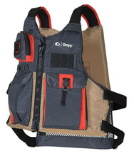 Load image into Gallery viewer, Onyx Kayak Fishing Life Jacket – USCGA PFD/Life Jacket with Multiple Pockets, High-Back Design & Adjustable Straps for Paddle Sports & Fishing