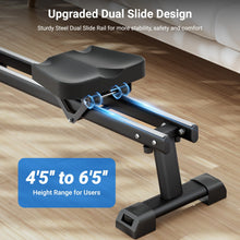 Load image into Gallery viewer, Dripex Rowing Machines for Home - Green Black