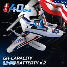 Load image into Gallery viewer, 3CH Amphibious RC Plane for Water, Land & Air, Remote Control Airplane Flying Boat Toys,2.4GHz 6-axis Gyro Stabilizer