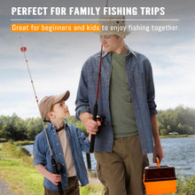Load image into Gallery viewer, Vipfish Large 3-Layer Fishing Tackle Box Lures with Tackle Included 448 Pcs