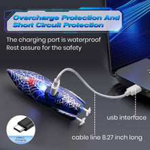 Load image into Gallery viewer, Mini Remote Control Boat RC Boat 2.4Ghz 360 Rotating LED Lights bulit-in Rechargeable Battery Swimming Pool Bathtub Toys Remote Control Boats