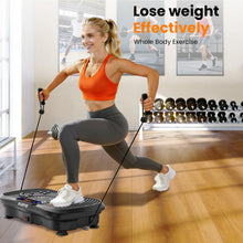 Load image into Gallery viewer, AXV Vibration Plate Fitness Platform Exercise Machine Vibrating Shaking Full Body Shaker Workout Vibrate Stand Shake Board Sport for Weight Loss Fat Burner for Gym Home Office