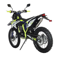 Load image into Gallery viewer, 250cc Dirt Bike with All Lights and 5-Speed Manual Transmission, Electric/Kick Start! Big 21"/18" Wheels! Zongshen Brand Engine! (Green)