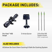 Load image into Gallery viewer, TenPoint Phantom De-Cock, Moss Green - 400 FPS - Our Lightest Reverse Draw Crossbow Ever - Equipped with Pro-View 400 Lighted Scope + ACUdraw De-Cock System