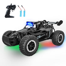 Load image into Gallery viewer, Remote Control Car for Kids 3 4 5 6 7+, 20 KM/H High-Speed RC Cars with LED Lights, 2.4GHz 2WD Monster Truck Toys