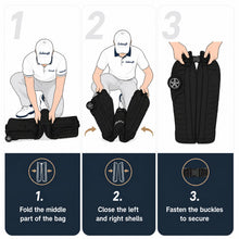 Load image into Gallery viewer, Solaraft Golf Travel Bag for Airlines, Collapsible Square Hard Shell Case