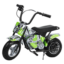 Load image into Gallery viewer, Electric Motorcycle, 250W Kids Electric Dirt Bike, 24V Ride on Toys for Big Kids Off-Road Bike Motocross, Green